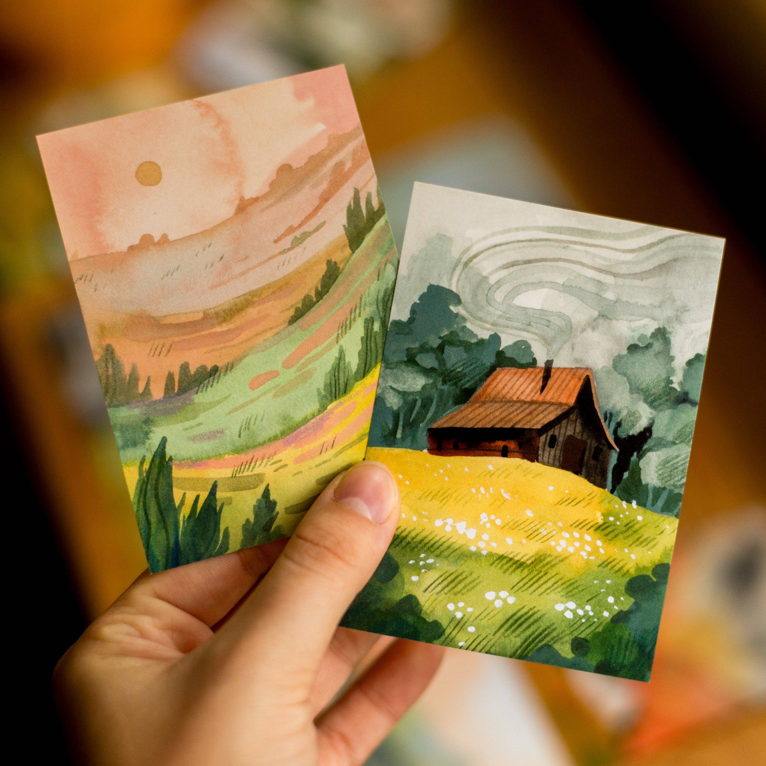 Landscapes Sticker Set
