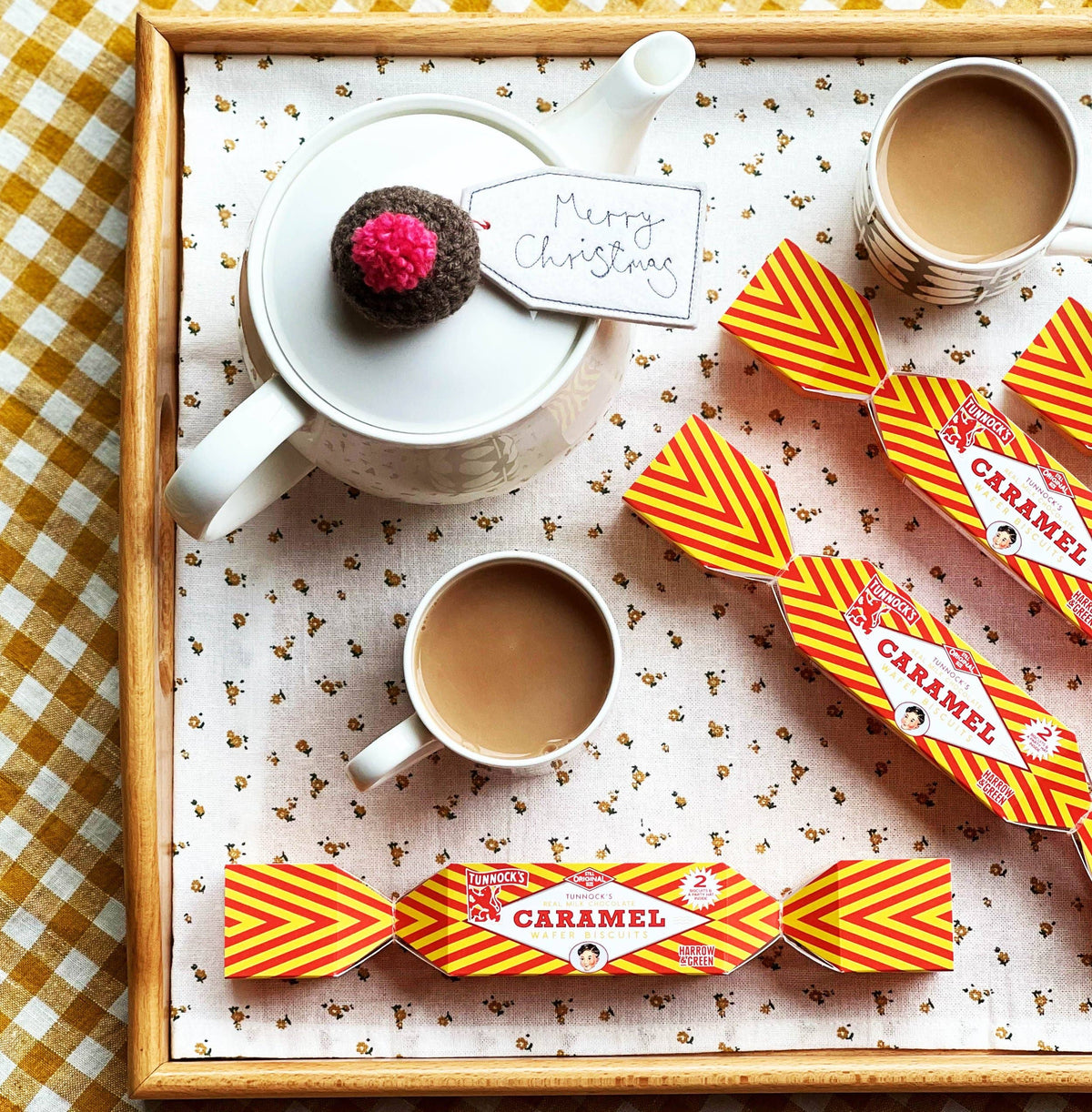 Tunnock's Caramel Wafer Biscuits Cracker
