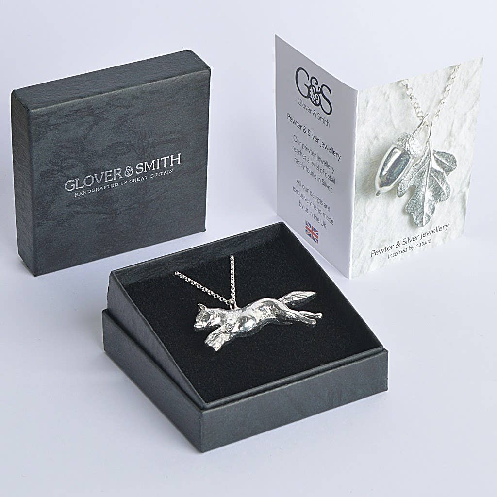 Running Fox Necklace