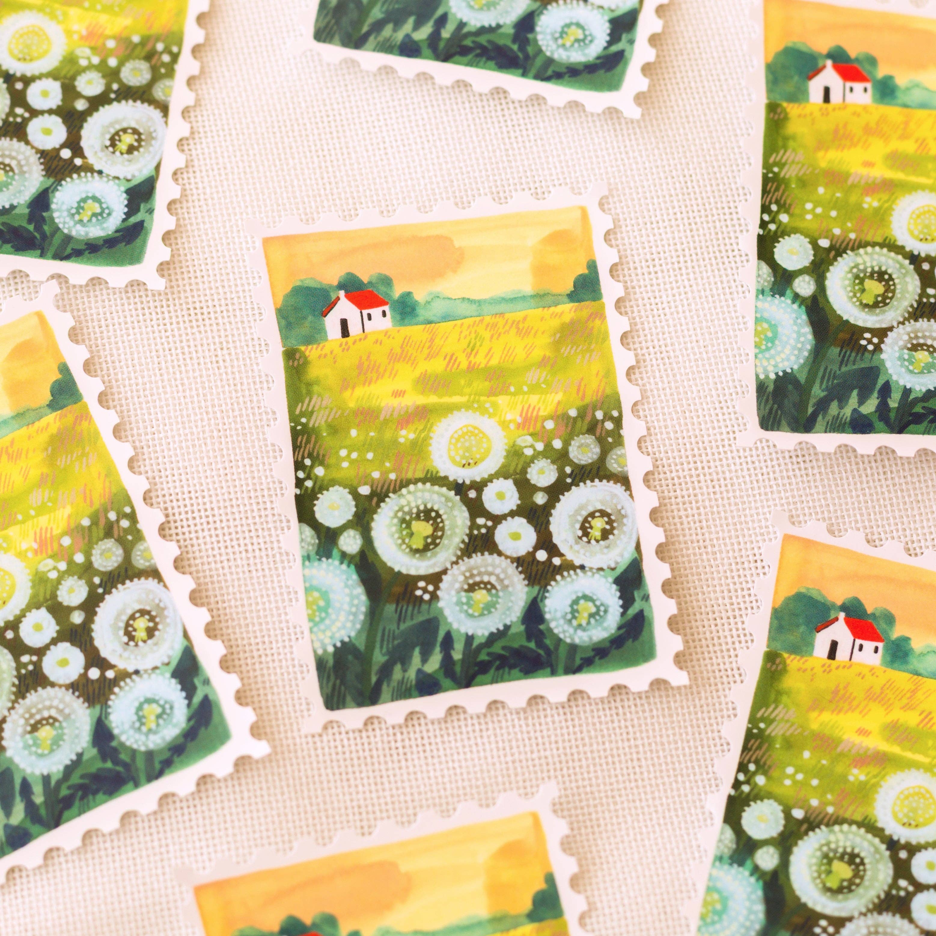 Dandelions Vinyl Sticker