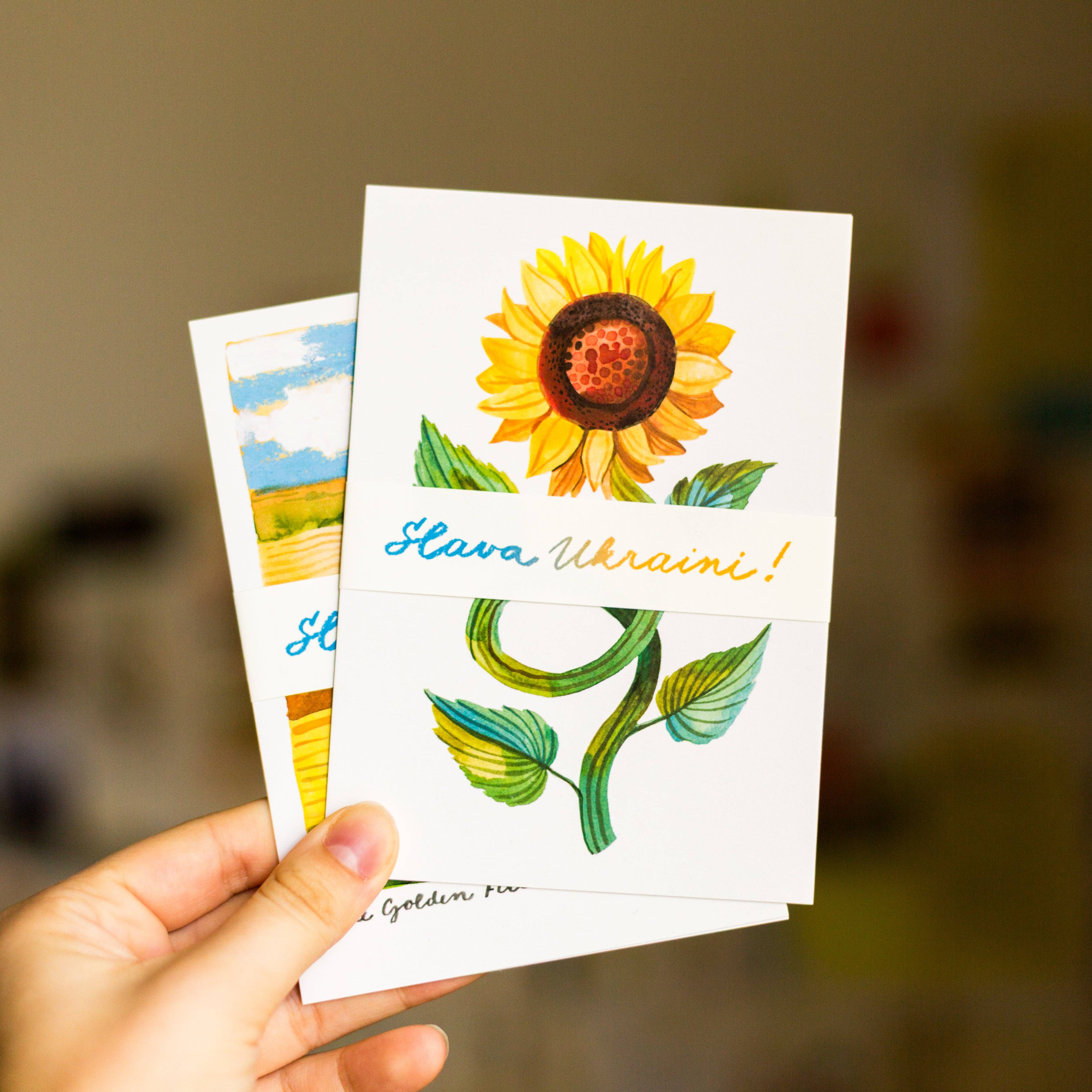 Ukranian Aid Postcard