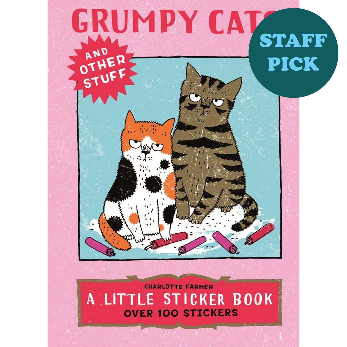 Grumpy Cats & Other Things Sticker Book