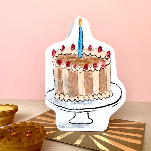 Chocolate Dream Cake Birthday Card