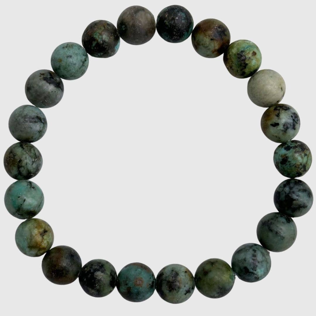 African Turquoise Bead Bracelet