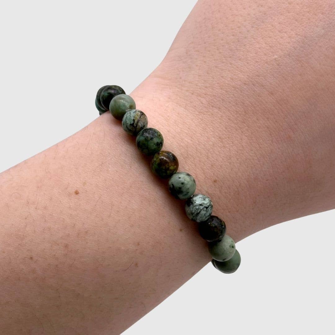 African Turquoise Bead Bracelet