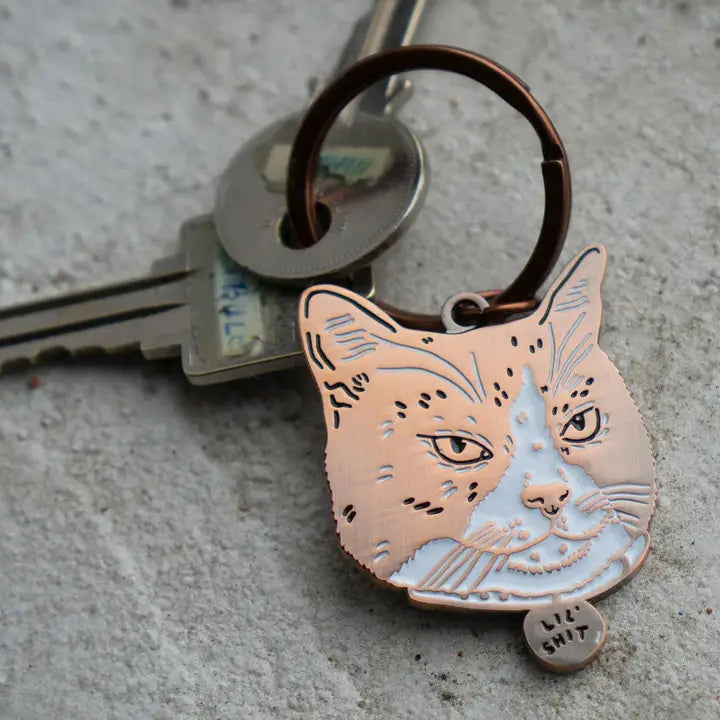 Lil Sh*t - Cat Keychain