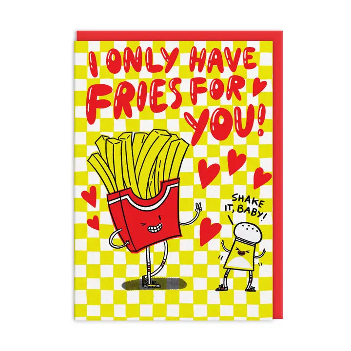 Fries For You Card by Ohh Deer | Curiouser