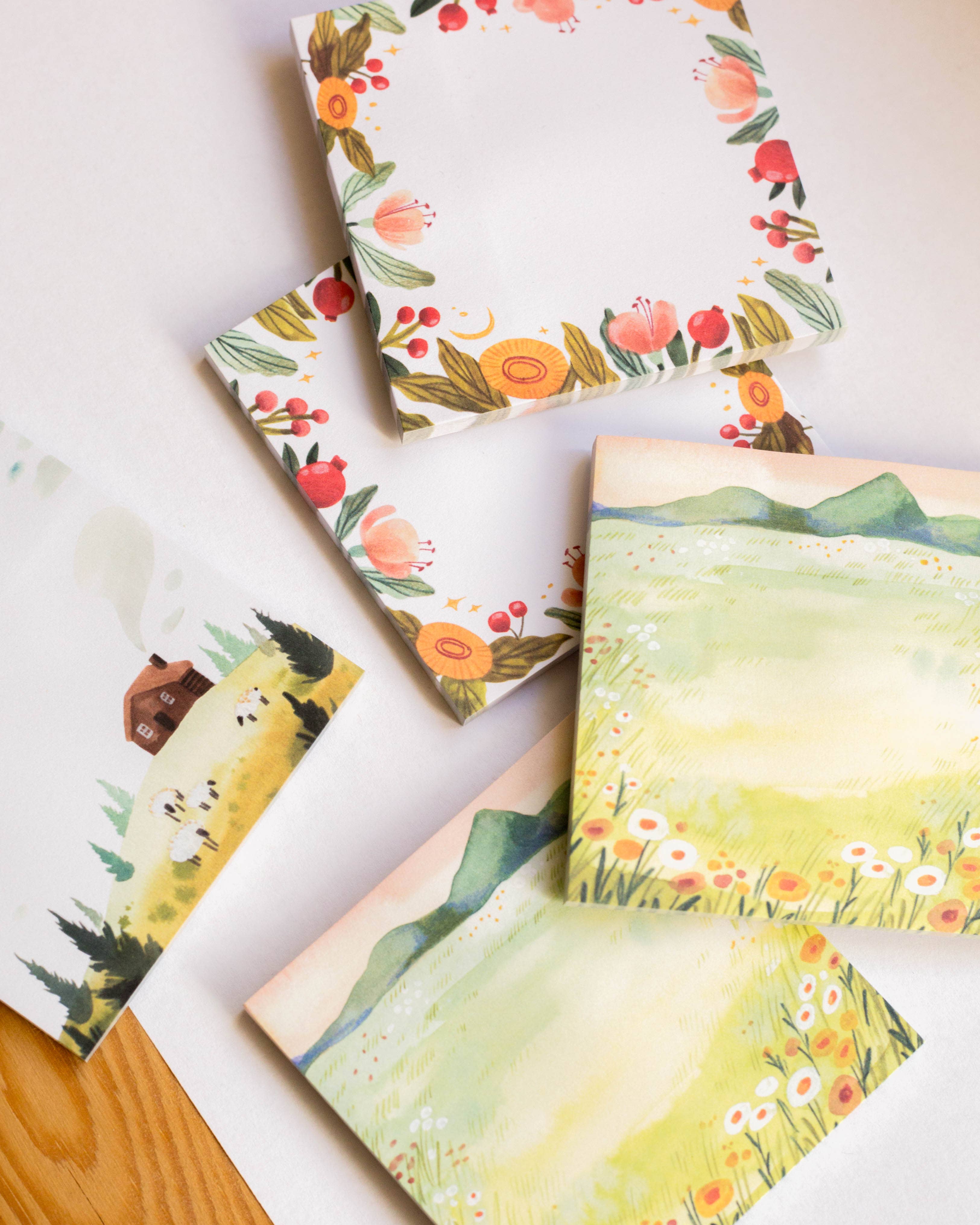 Meadow Sticky Notes