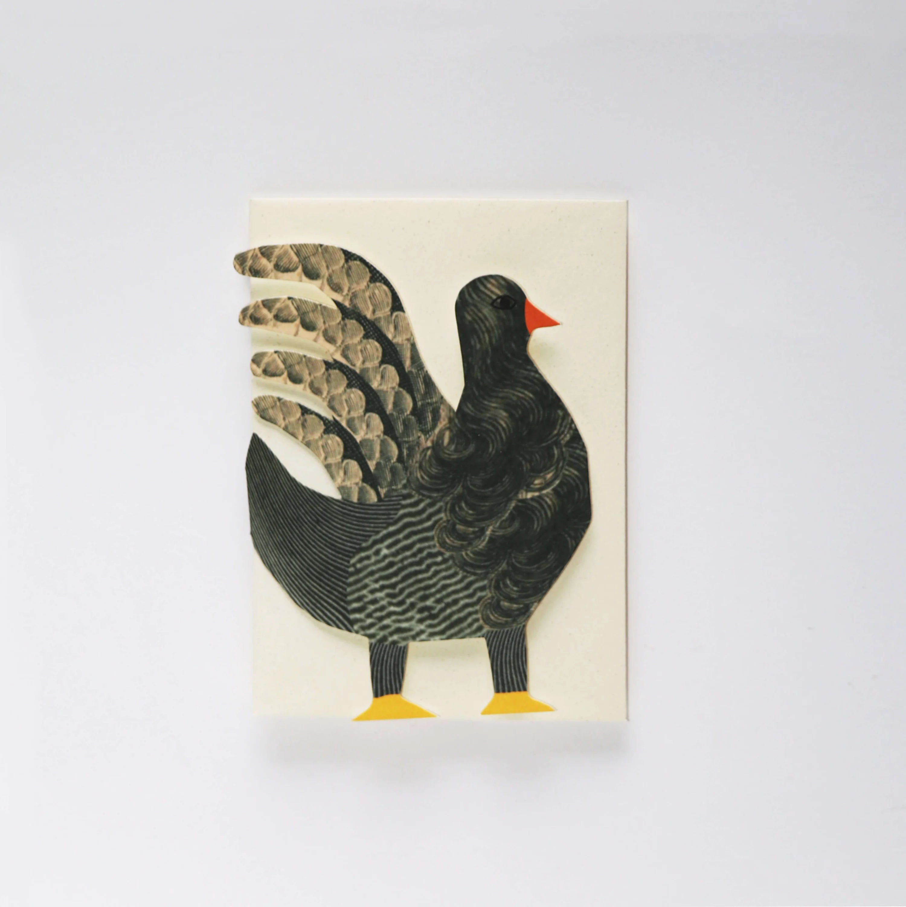 Chickens Concertina Card