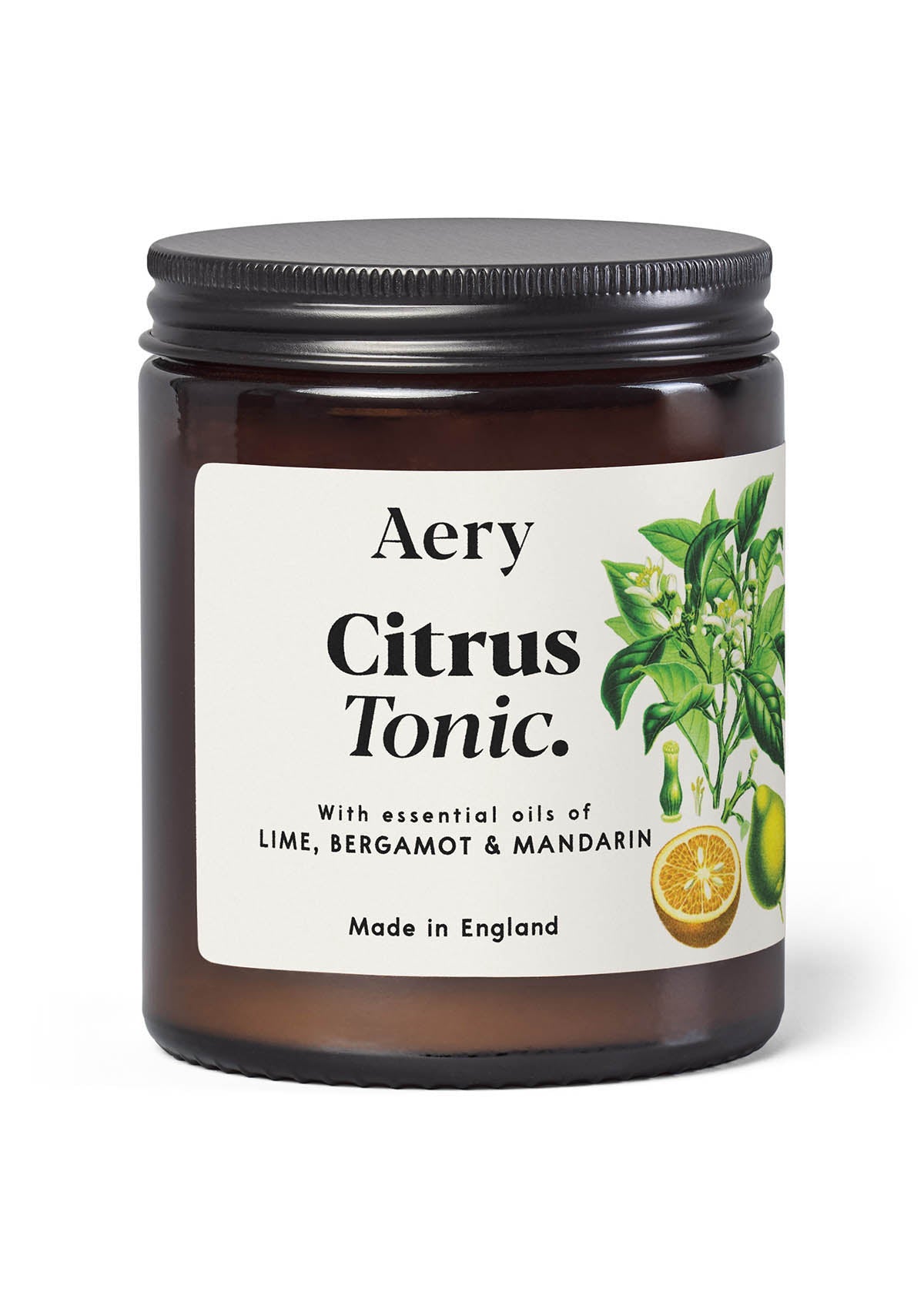 Citrus Tonic Scented Jar Candle