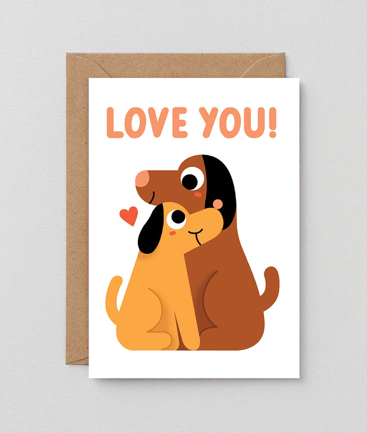 Love You Dogs Card