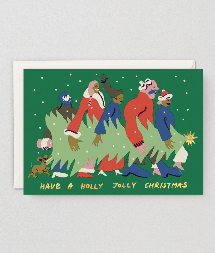 Holly Jolly Christmas Card