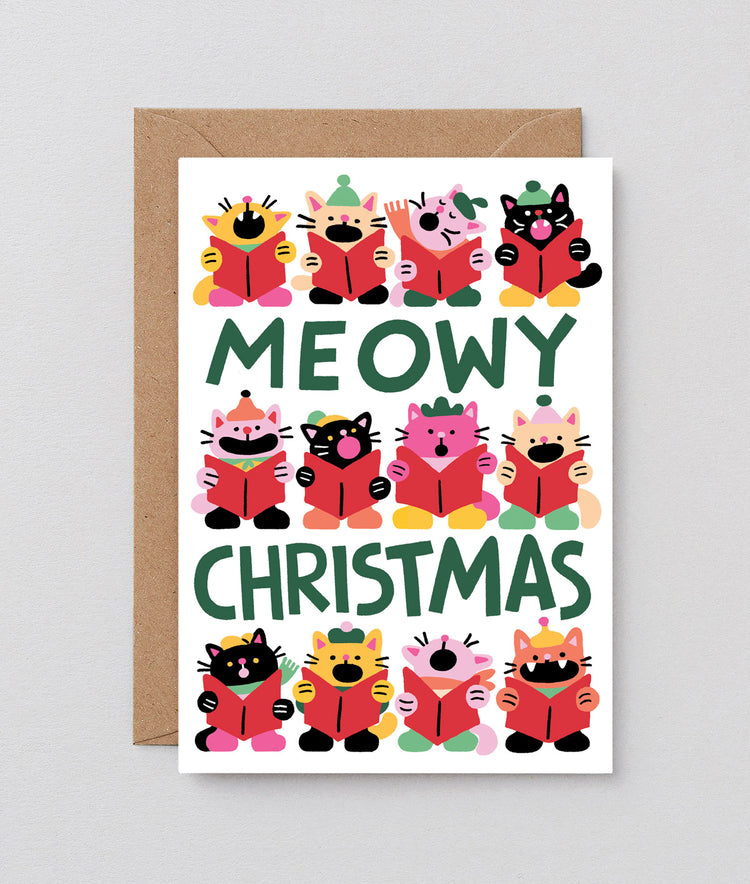 Meowy Christmas Card