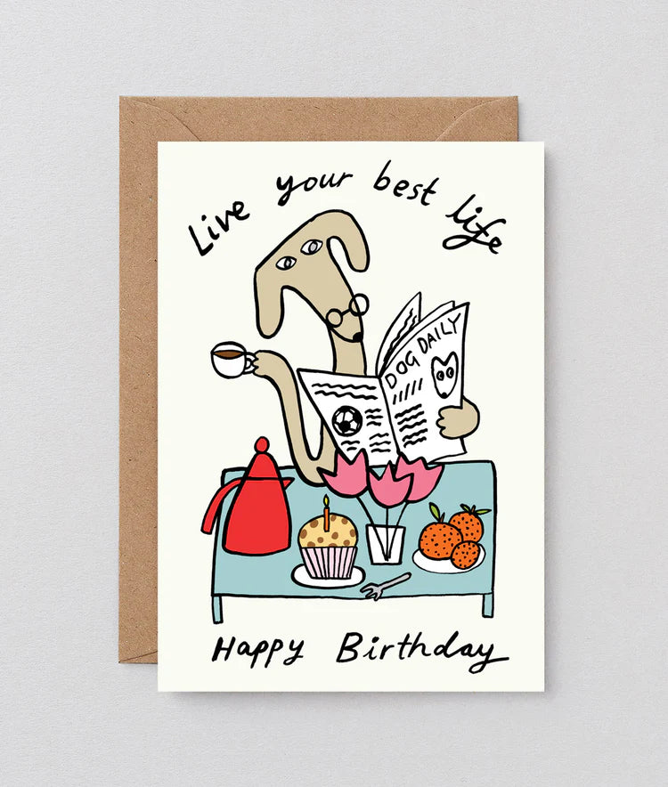 Live Your Best Life Birthday Card