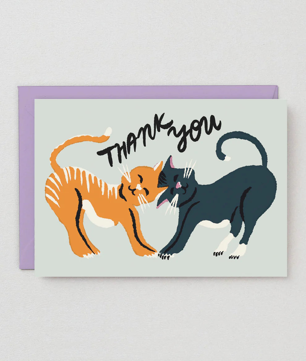 Cats Thank You Card