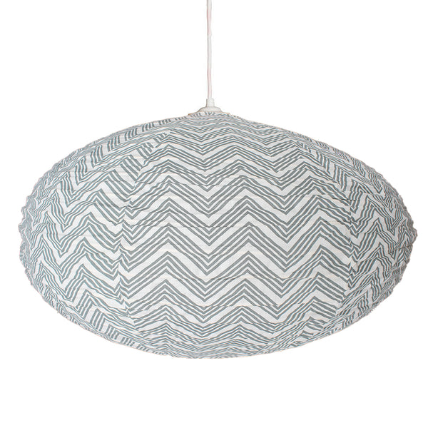 Grey geometric lampshade cheap