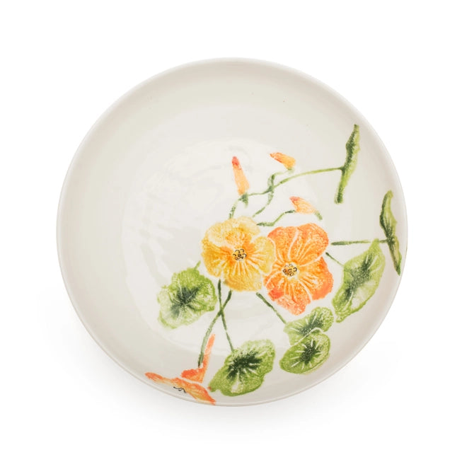 Nasturtium Supper Bowl