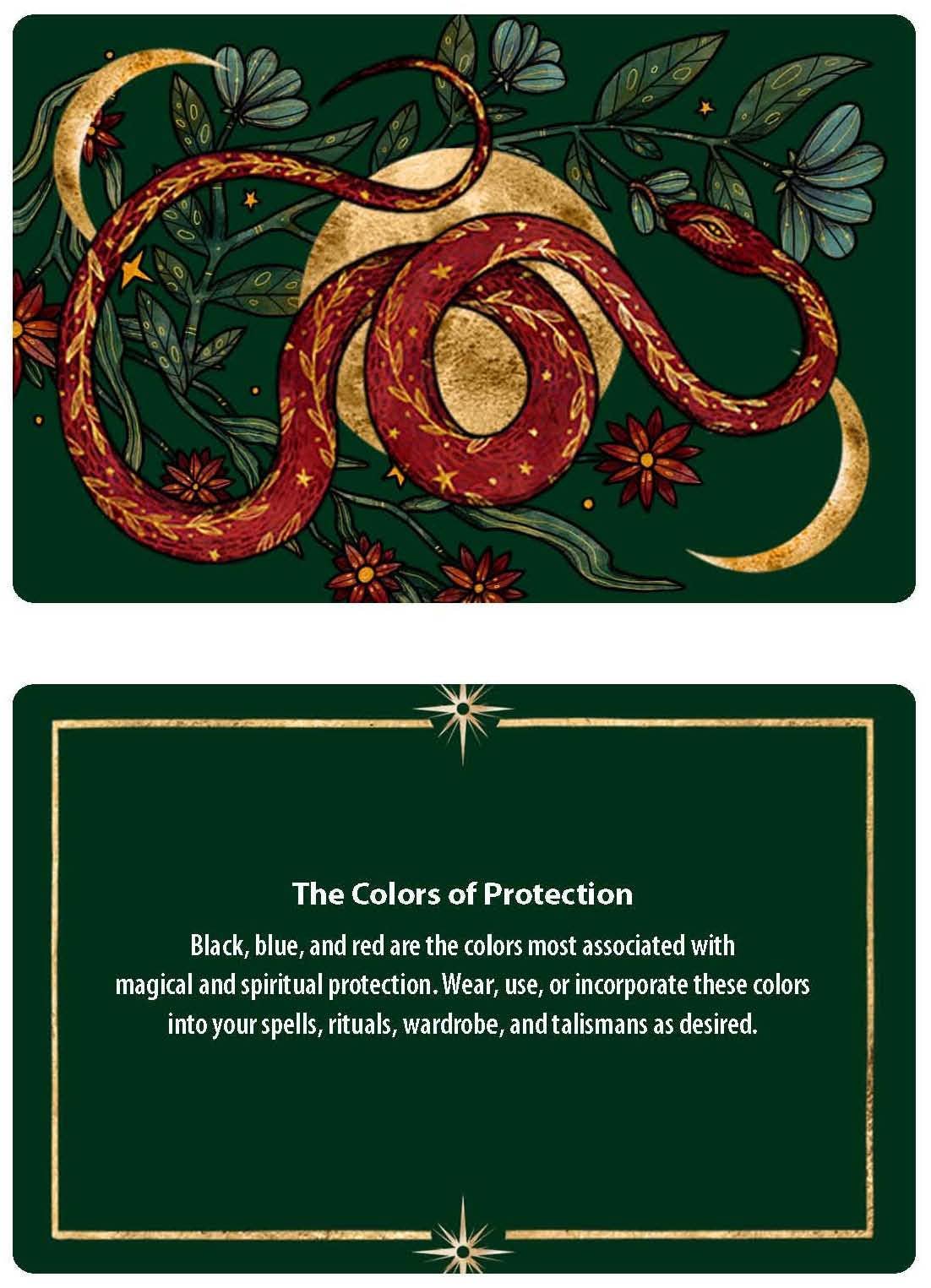 Protection Spells : Cards for Self-Defense