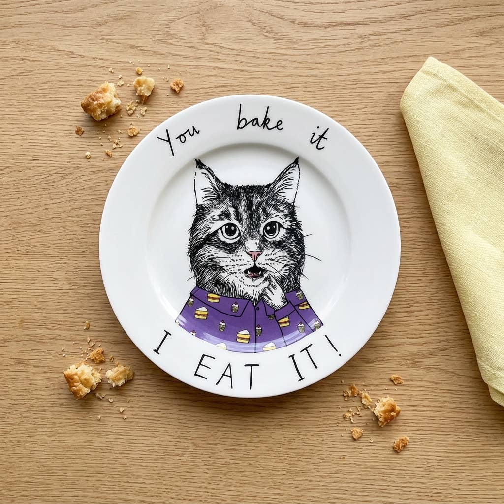 'You Bake It, I Eat It!' Side Plate