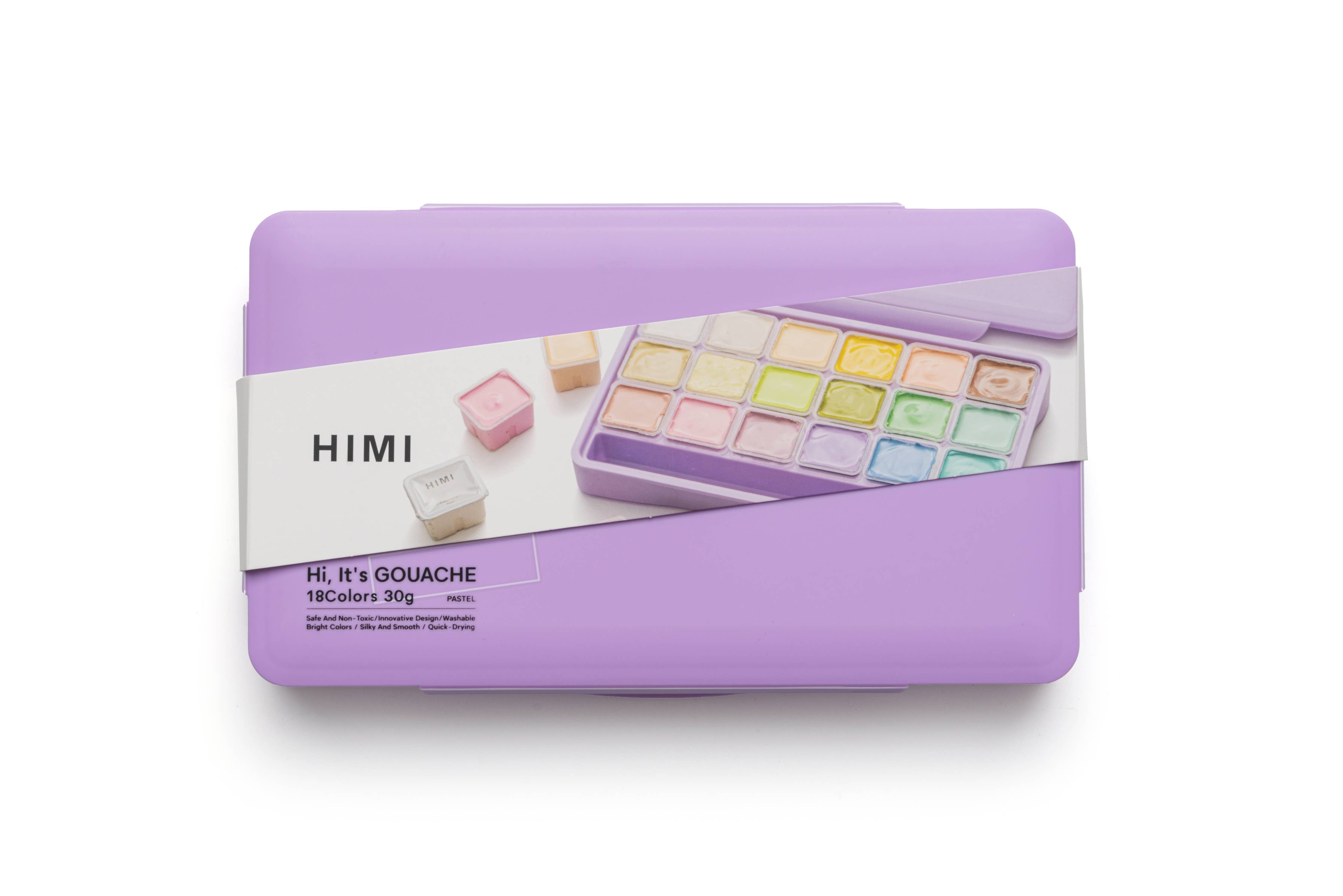 Jelly Cup Gouache Pain Set (18 Paint Colours)