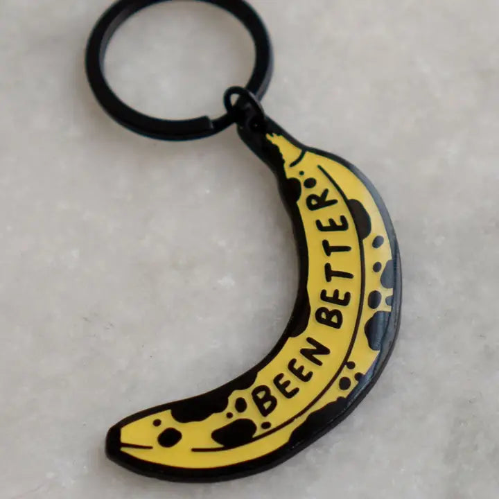 Been Better (Banana) Keychain