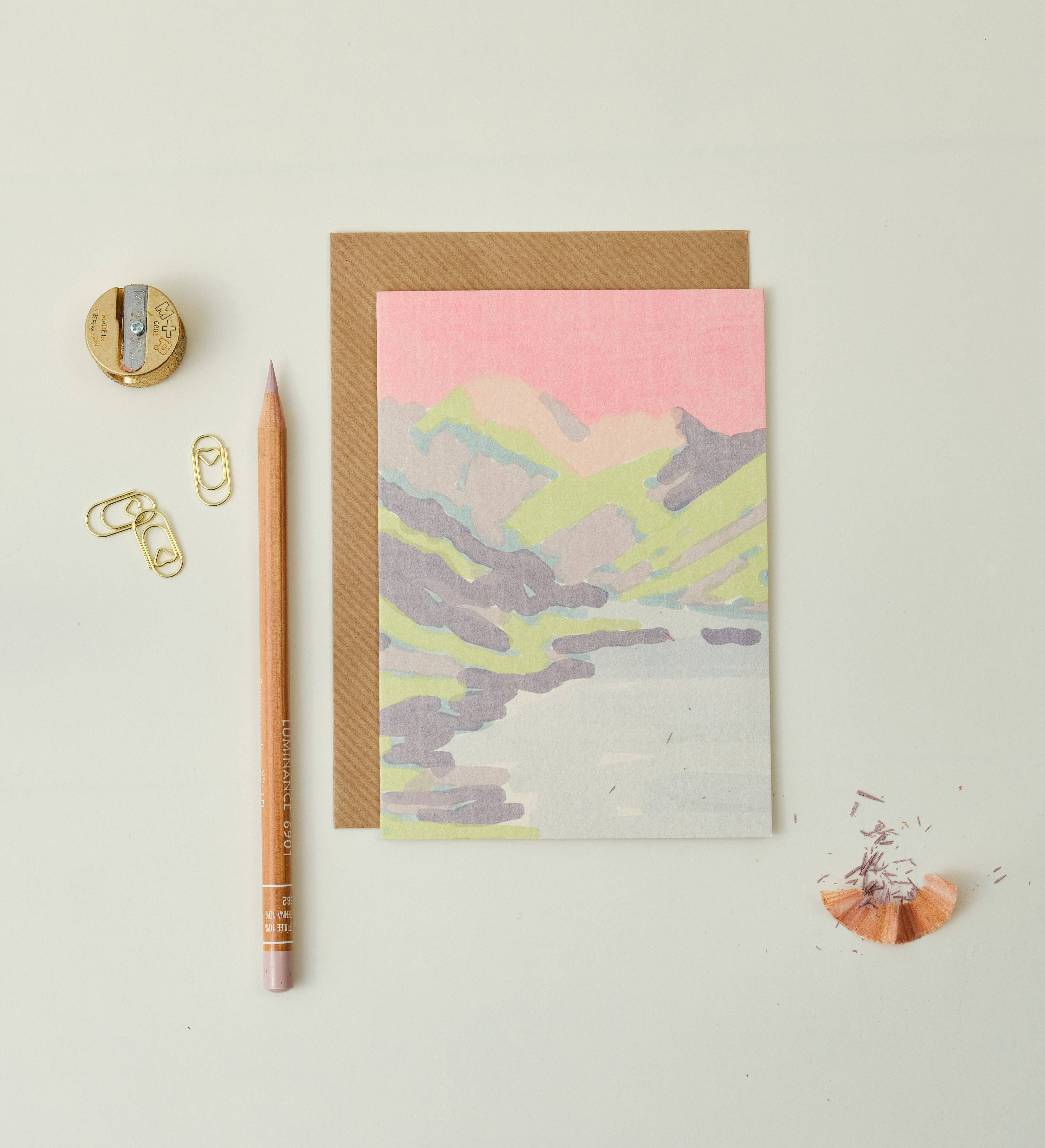 Loch Coruisk Blank Card