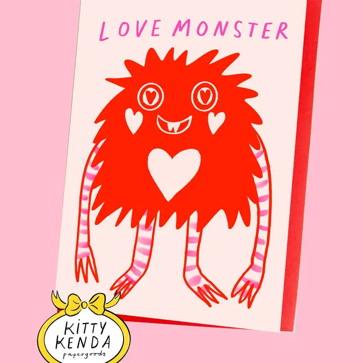 Love Monster Valentine's Card