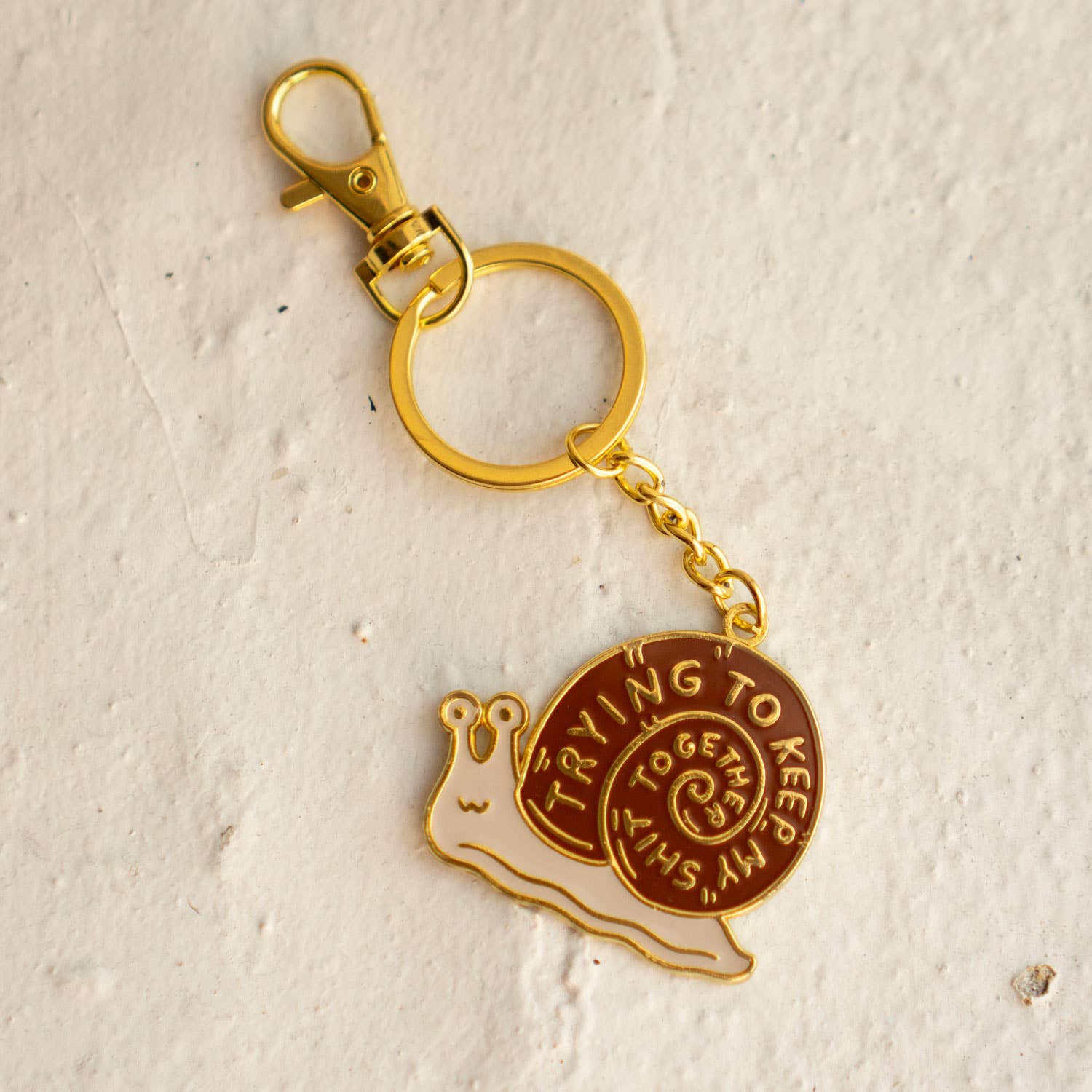 Trying Keychain Enamel Keychain