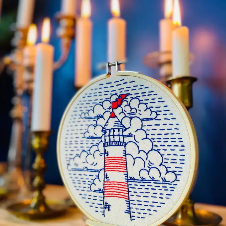 Lighthouse Complete Embroidery Kit