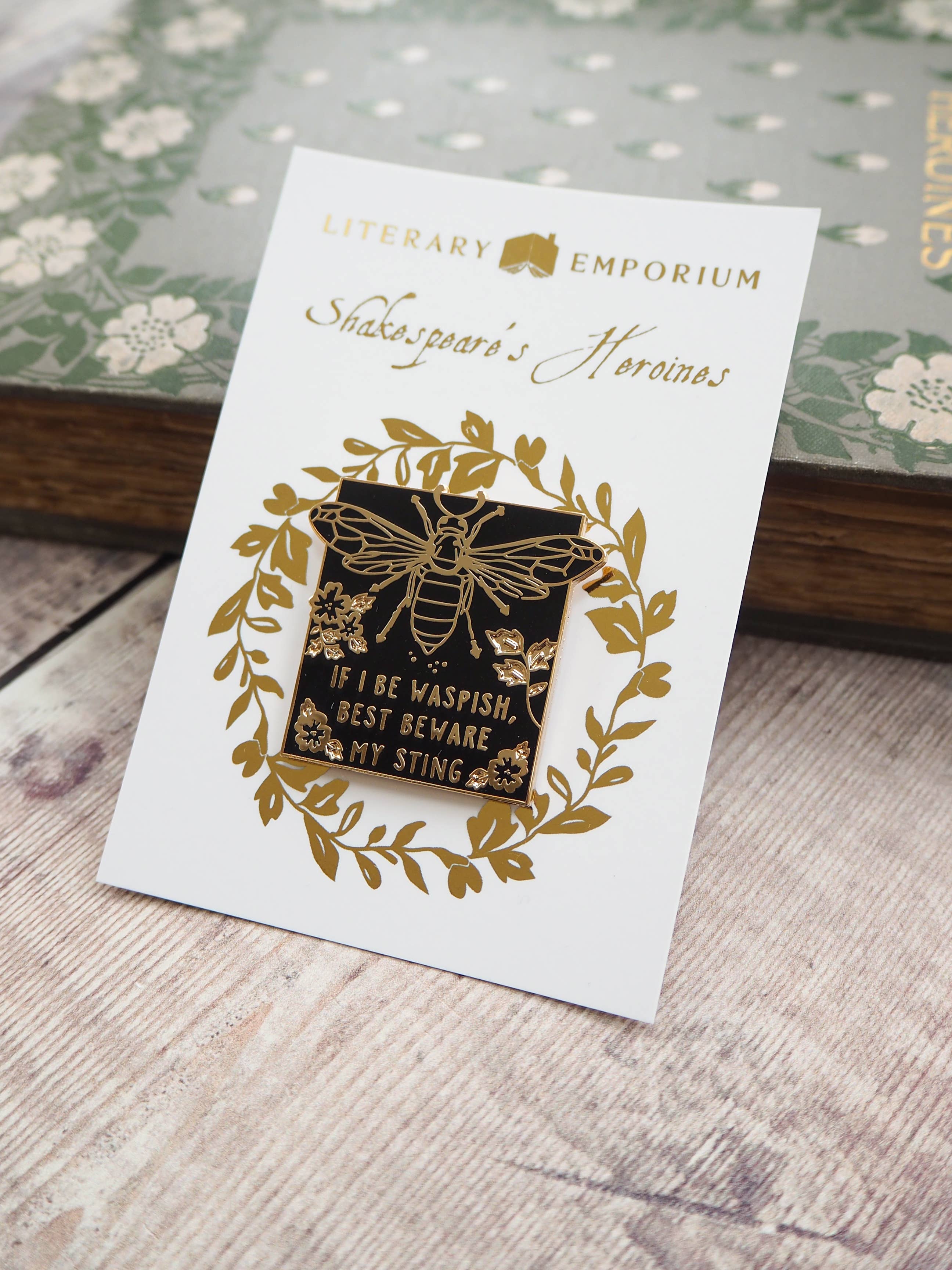 Shakespeare Taming Of The Shrew Pin Badge