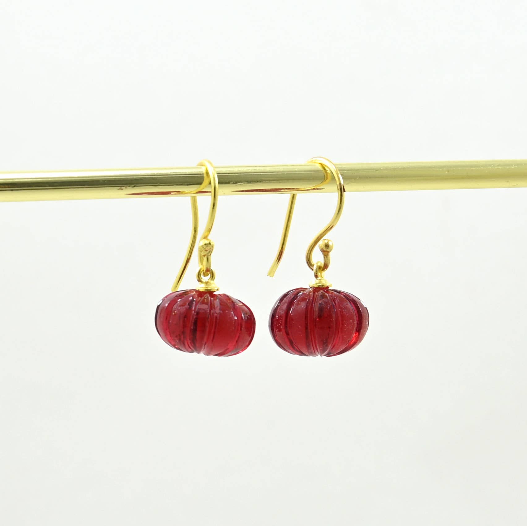 Kaeli Earring - Red Tourmaline