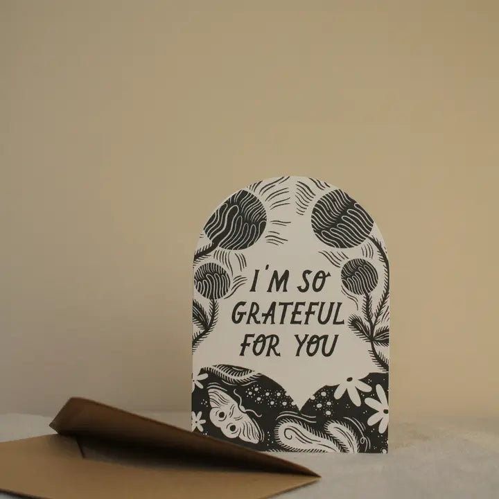 Arch So Grateful For You Card