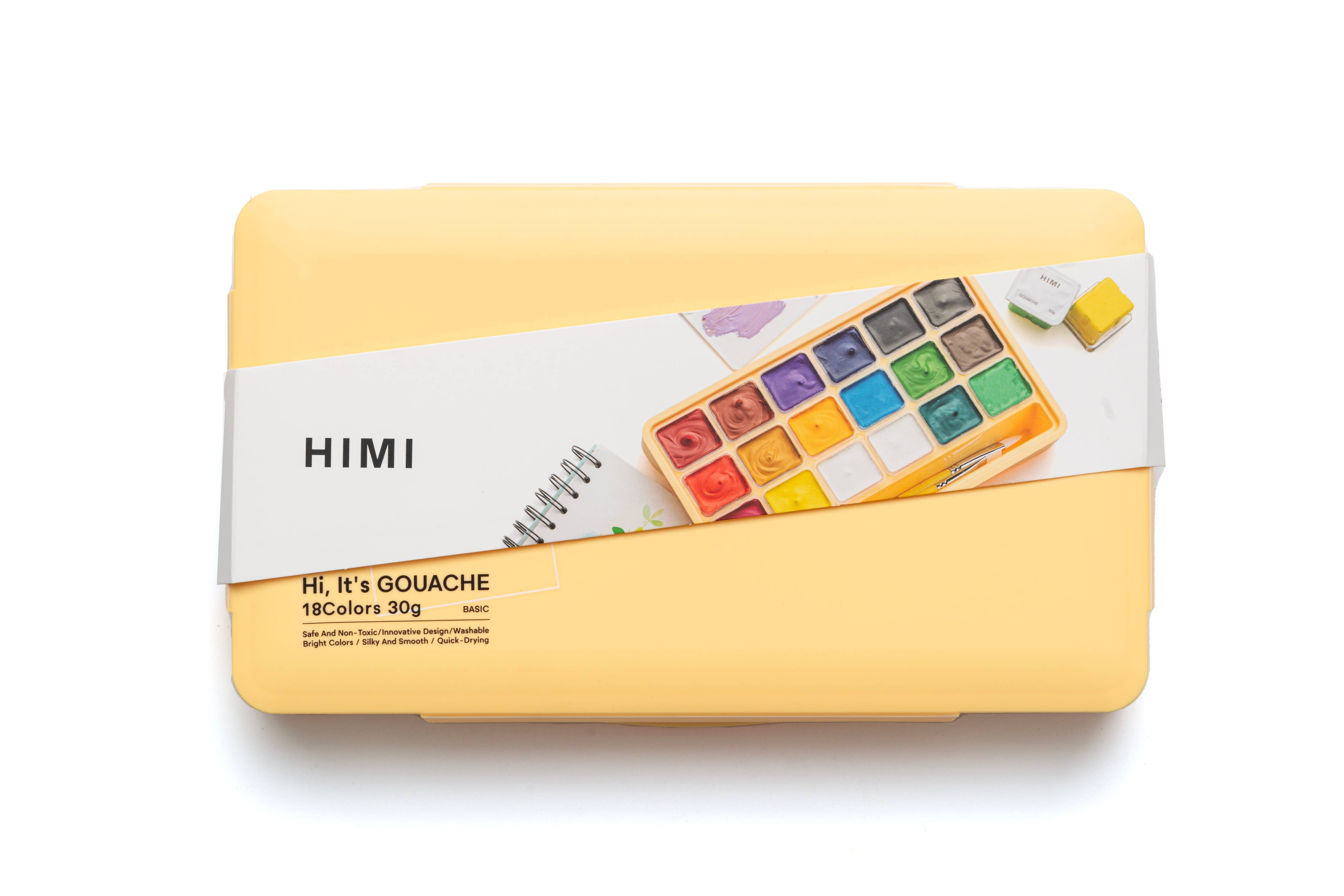 Jelly Cup Gouache Paint Set (18 Colours)