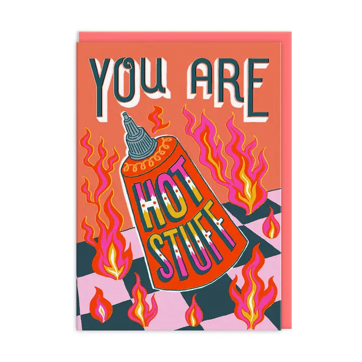 Hot Stuff Valentine's Card