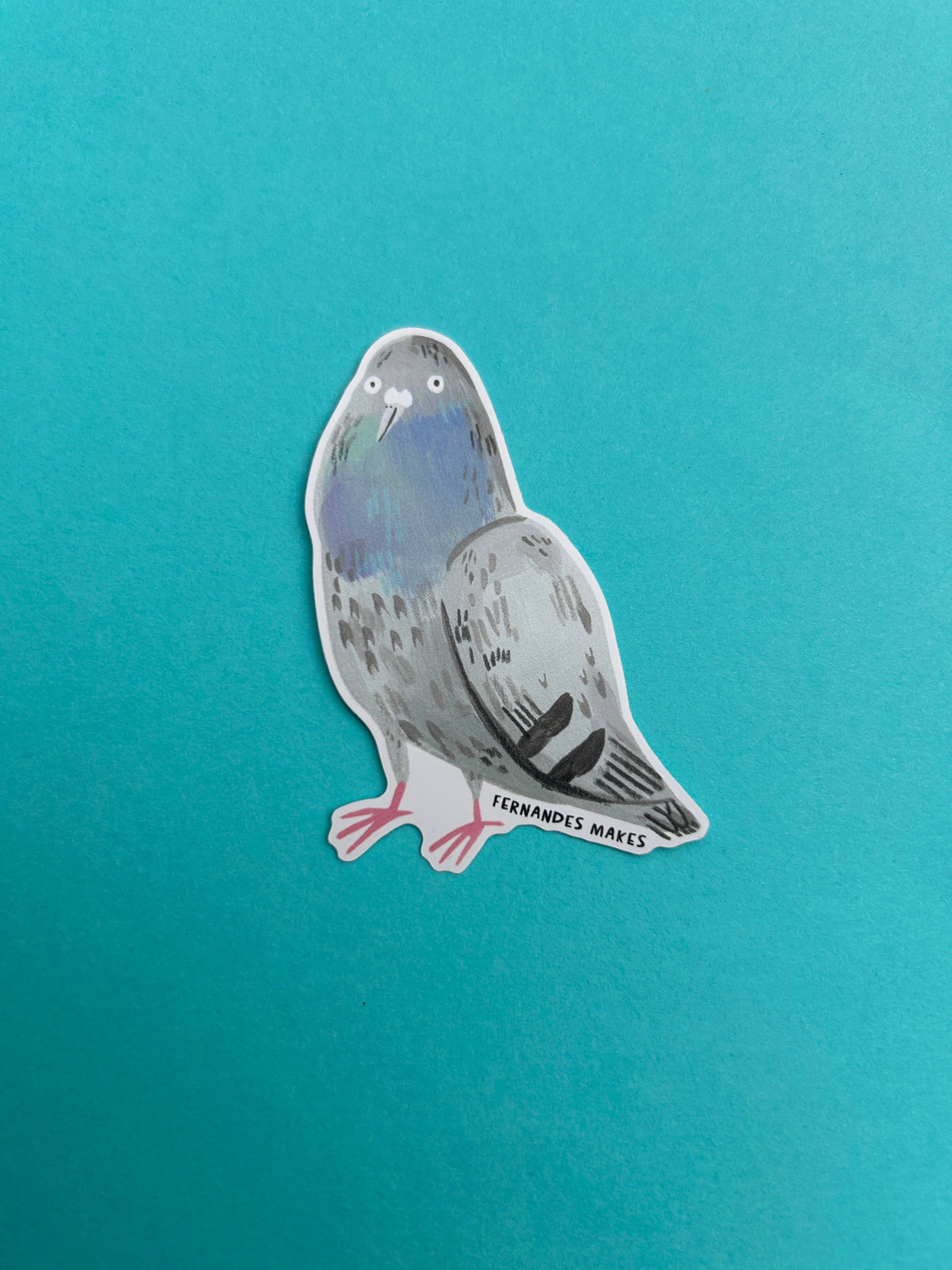 Nimbus The Pigeon Vinyl Sticker