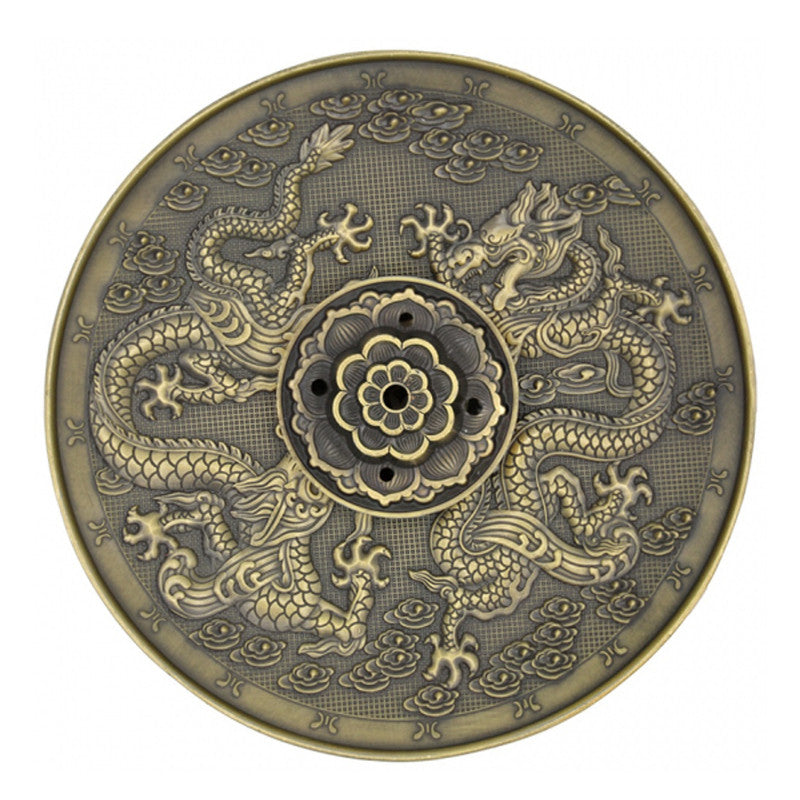 Bronze Dragon Incense Holder