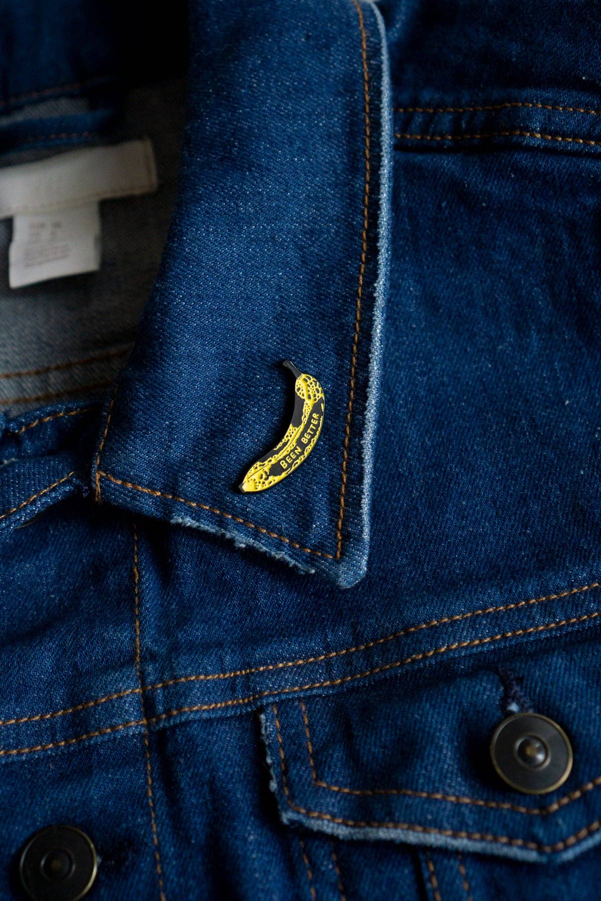 Been Better (Banana) Pin Badge