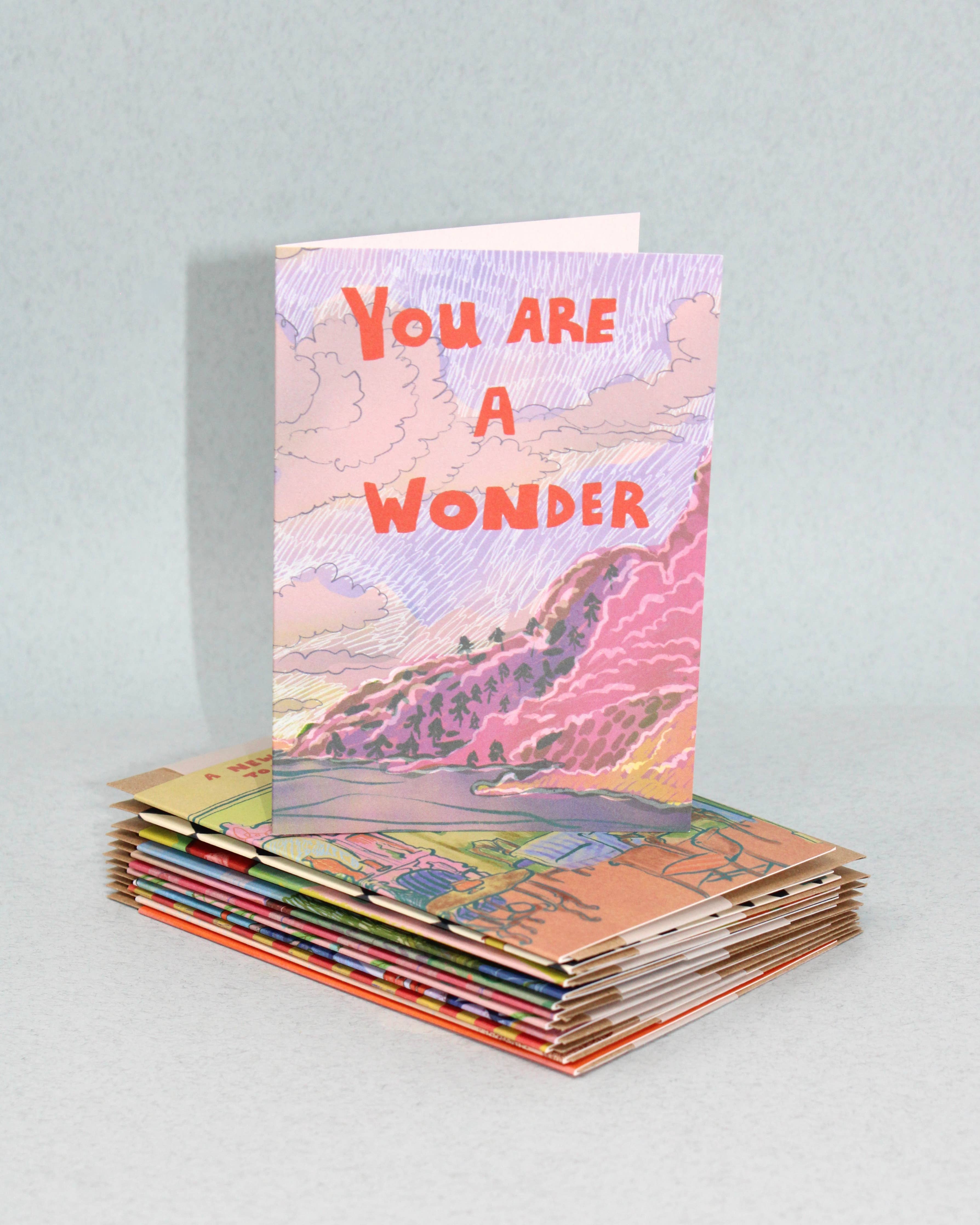 You Are A Wonder Greetings Card