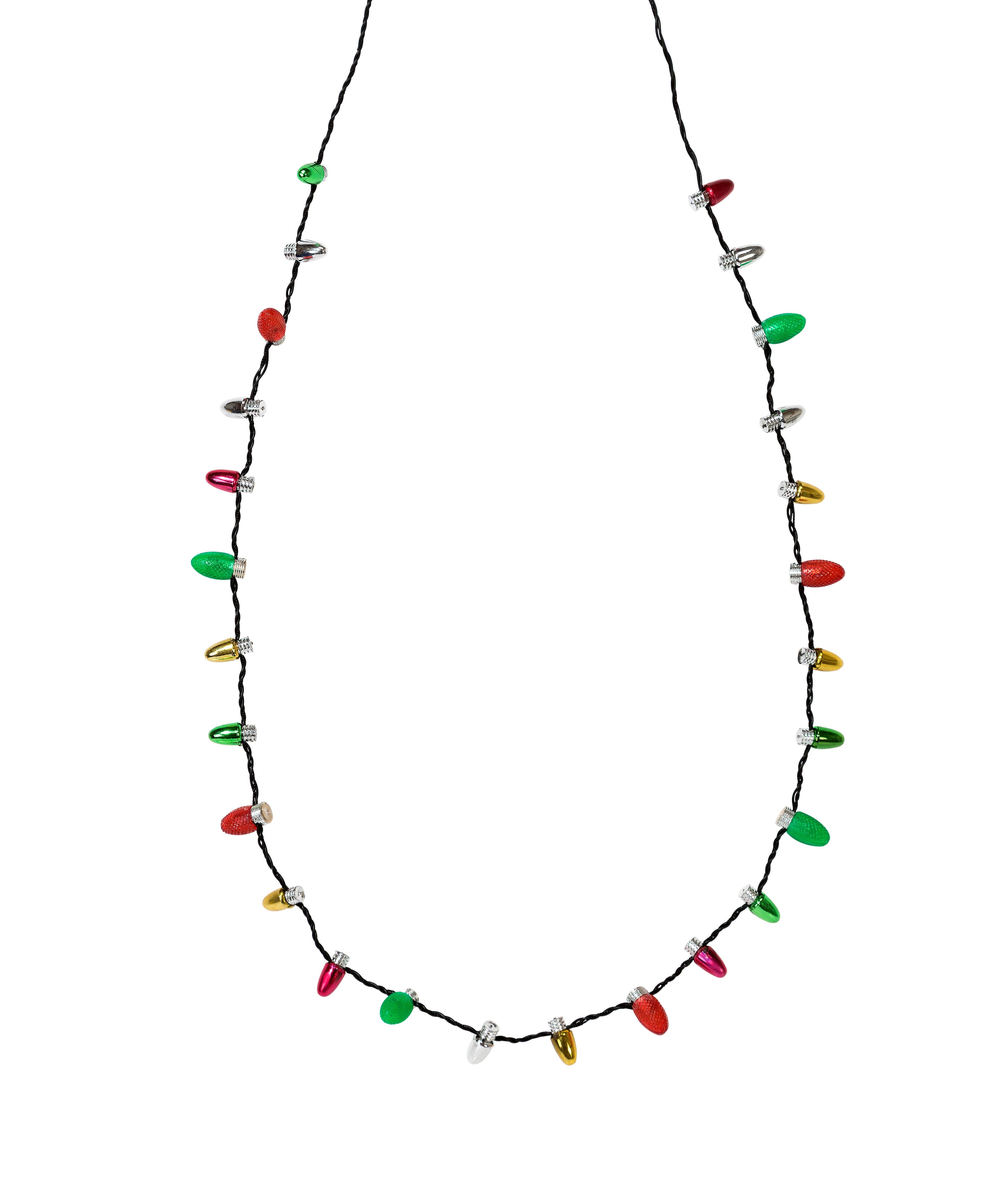 Christmas Light Up LED Necklace