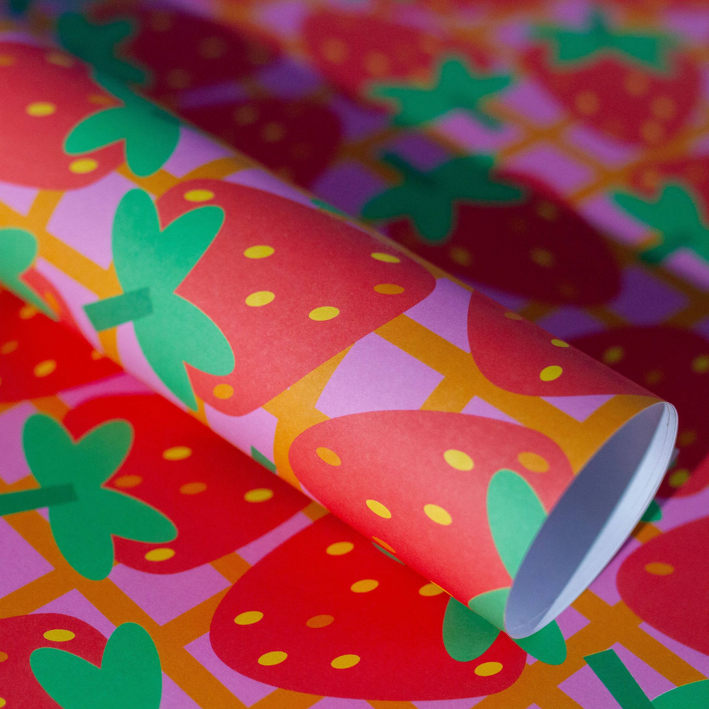 Strawberry Gift Wrap