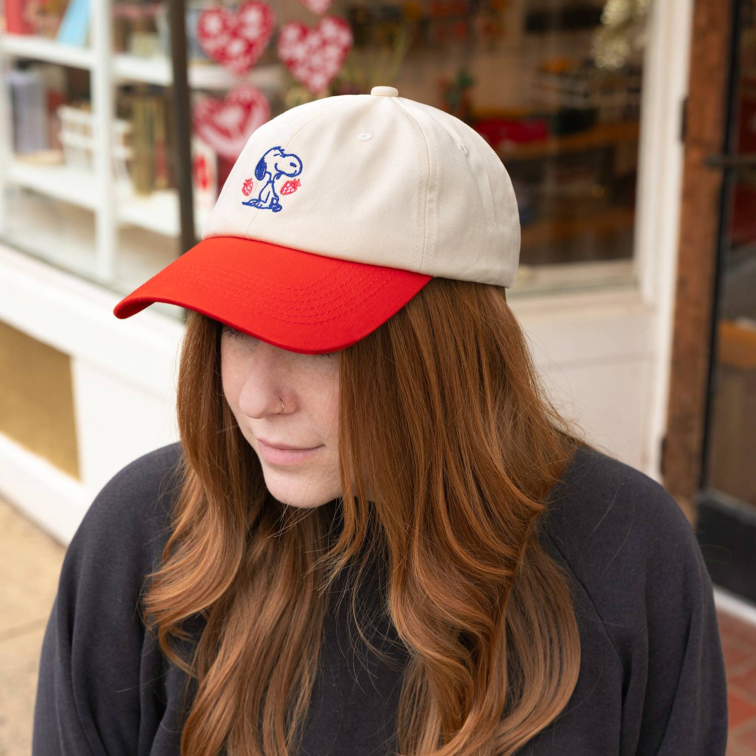 3P4 x Peanuts® - Snoopy Strawberry Dad Hat