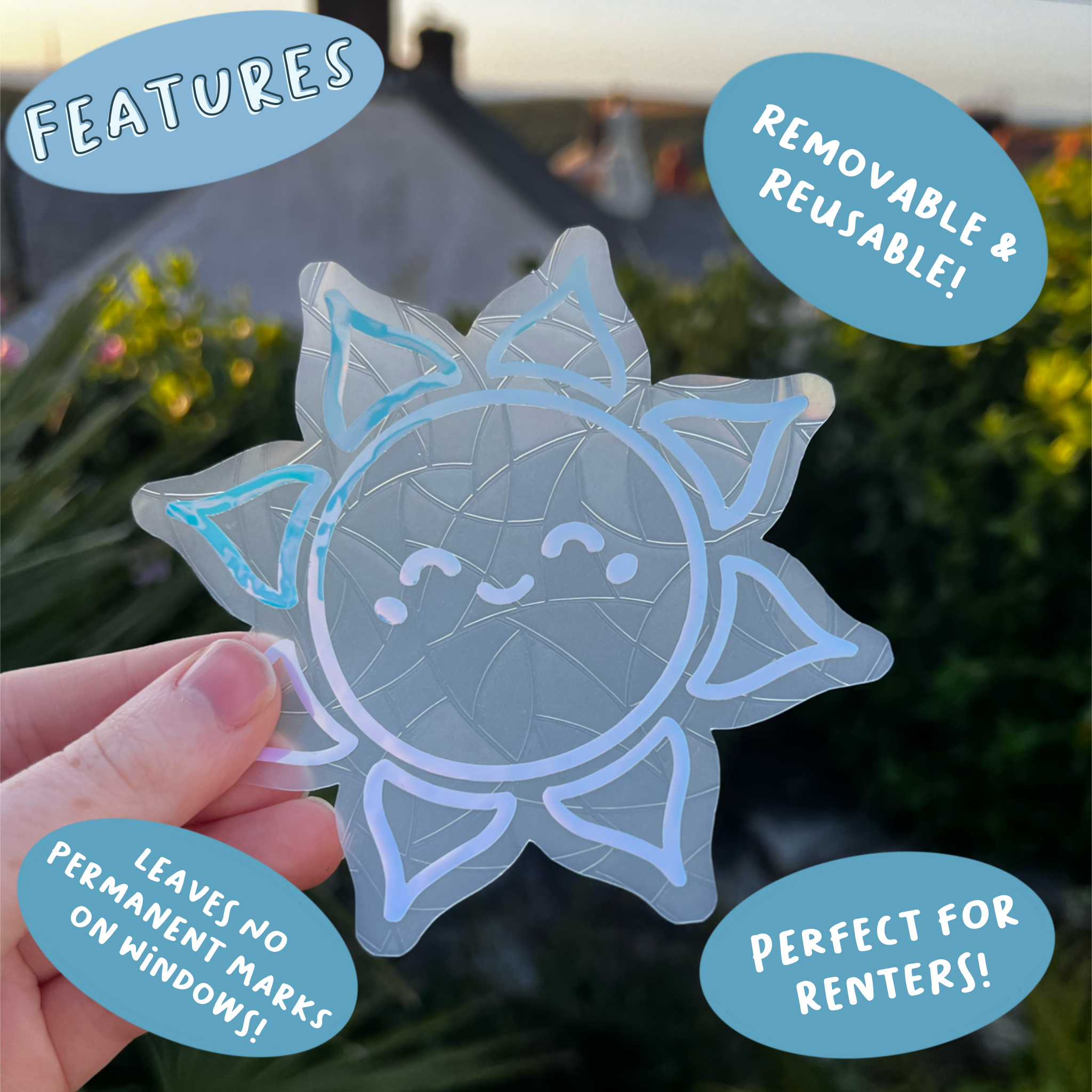 Happy Sun Suncatcher