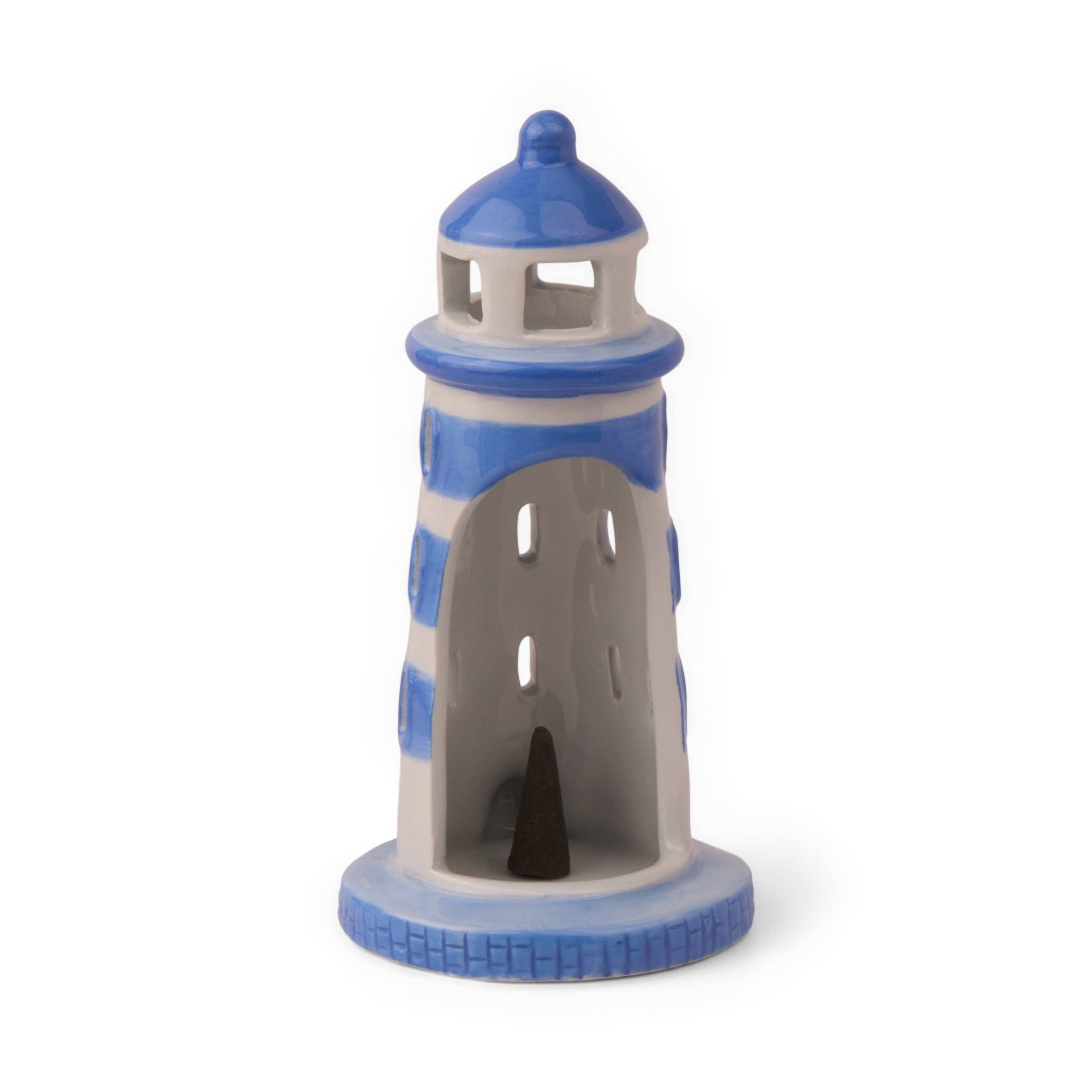 Lighthouse Incense Burner & Tea Light Holder