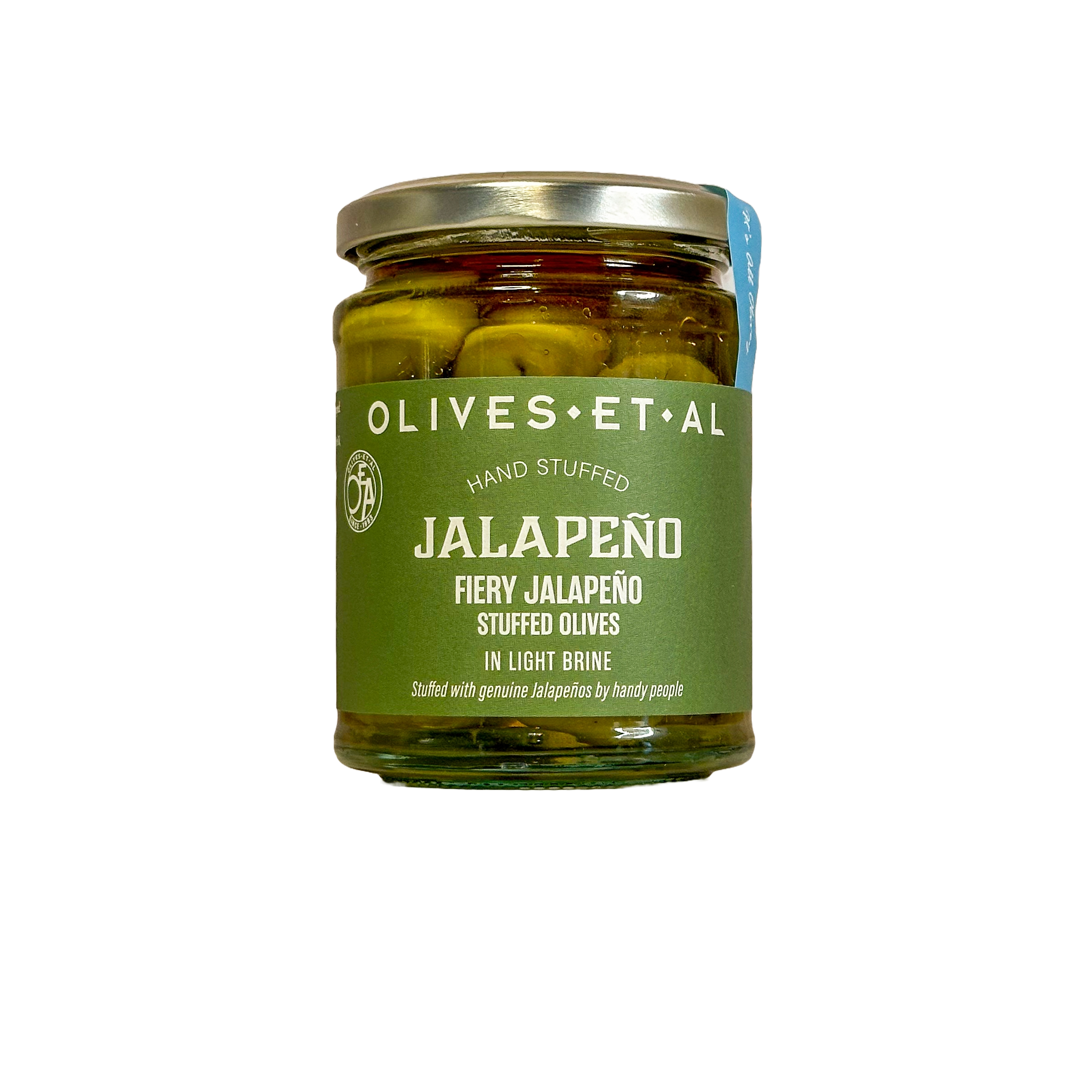 Fiery-ish Jalapeno Stuffed Olives