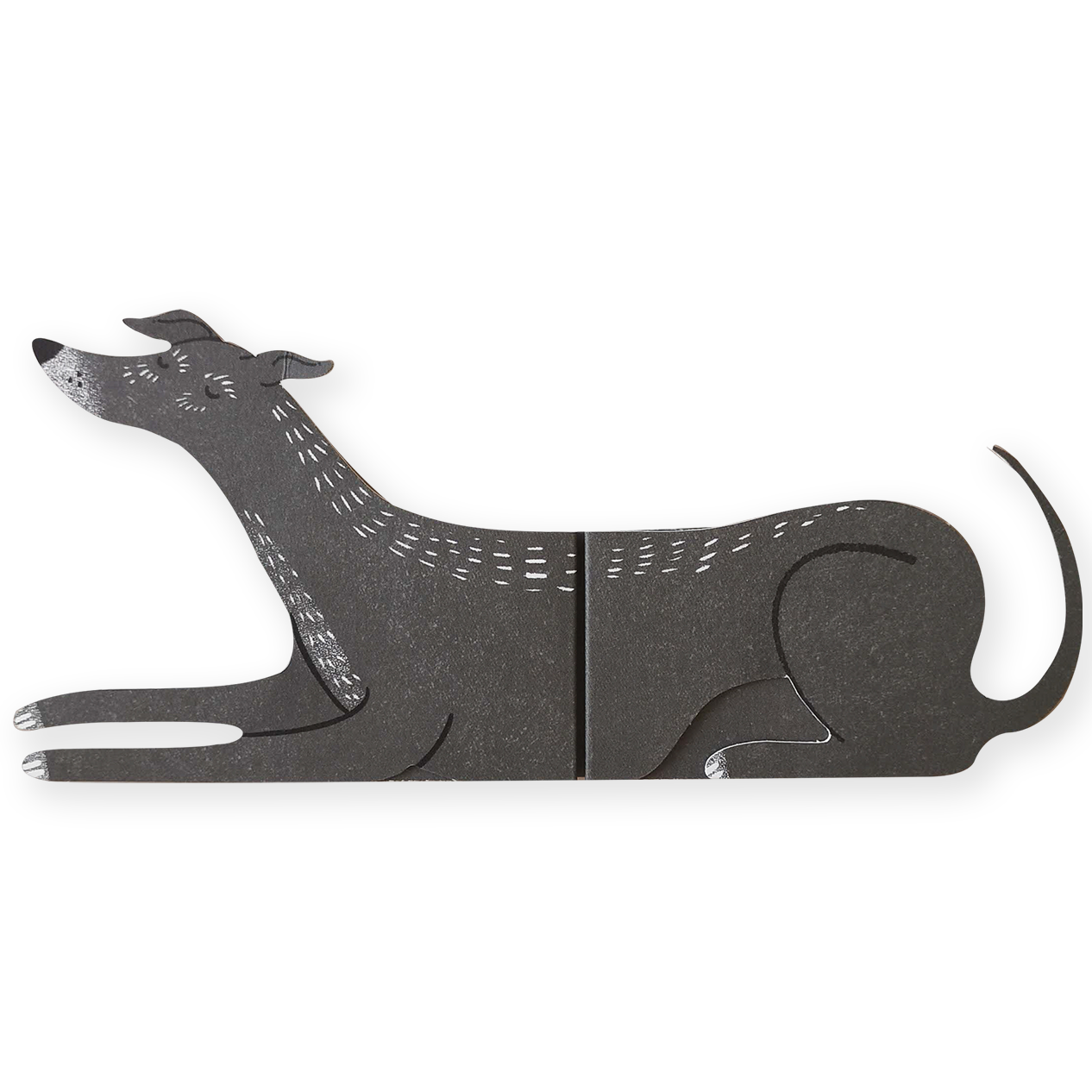 Paddy Long Doggo Shaped Extendable Card