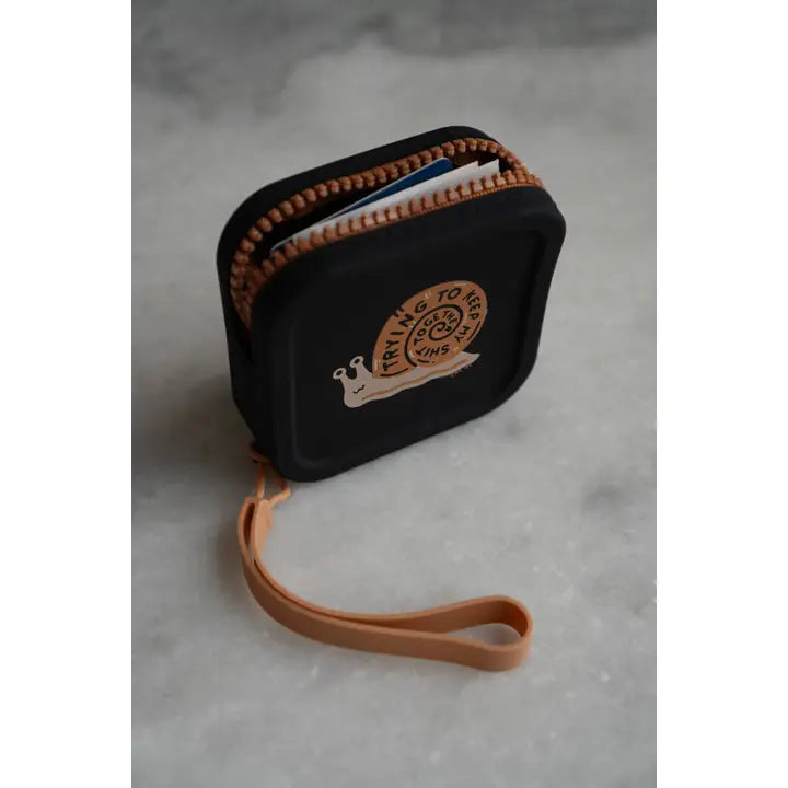 Trying - Zipper Coin Pouch