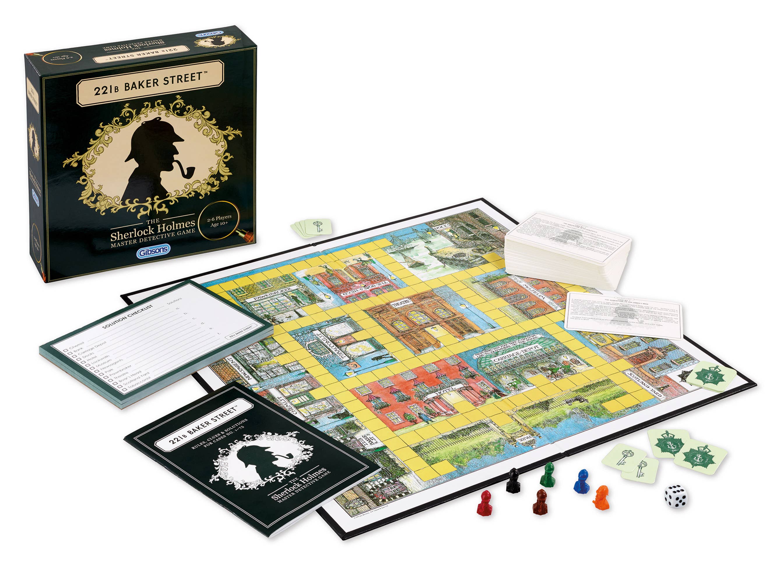 221B Baker Street Family Board Game