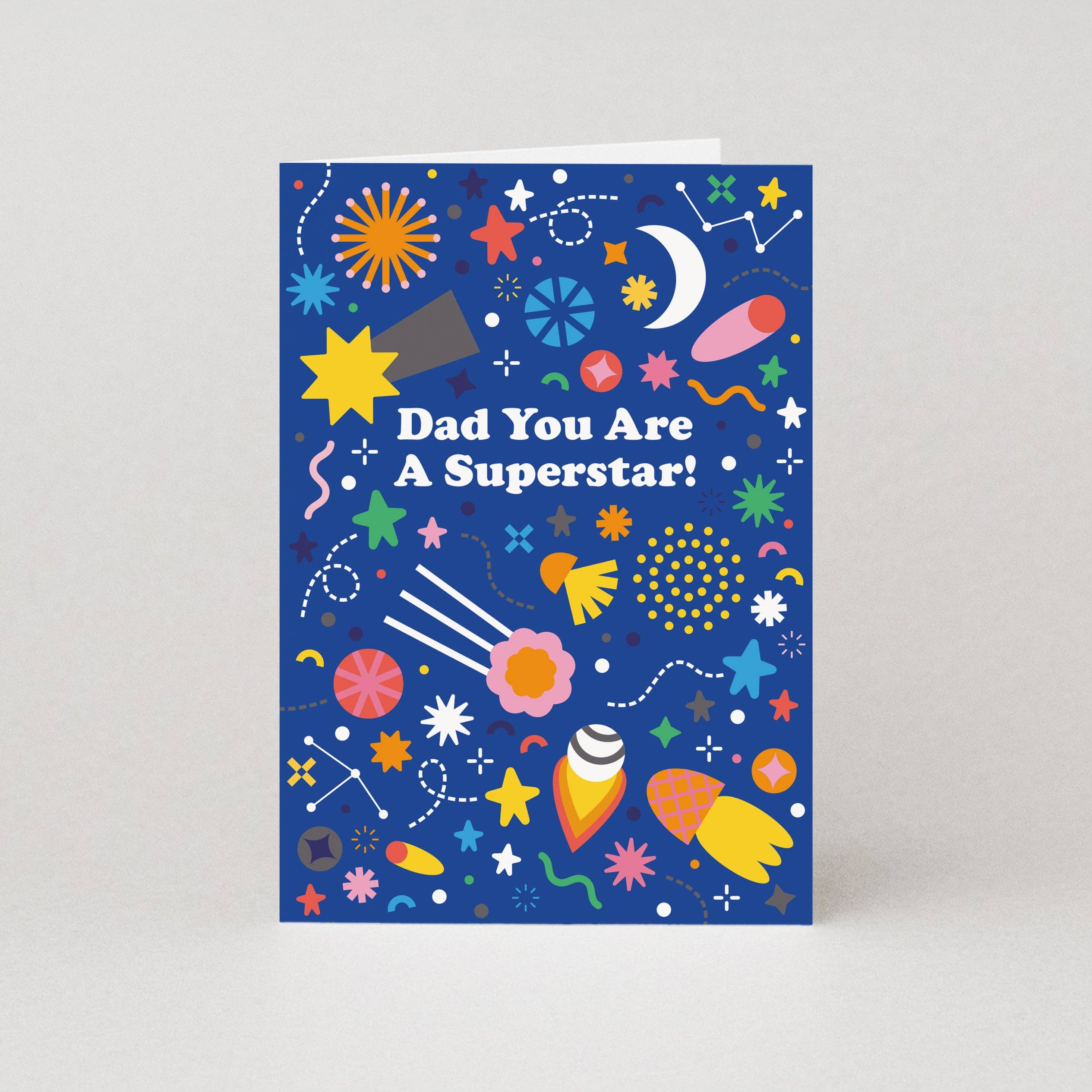 Superstar Fathers Day Card