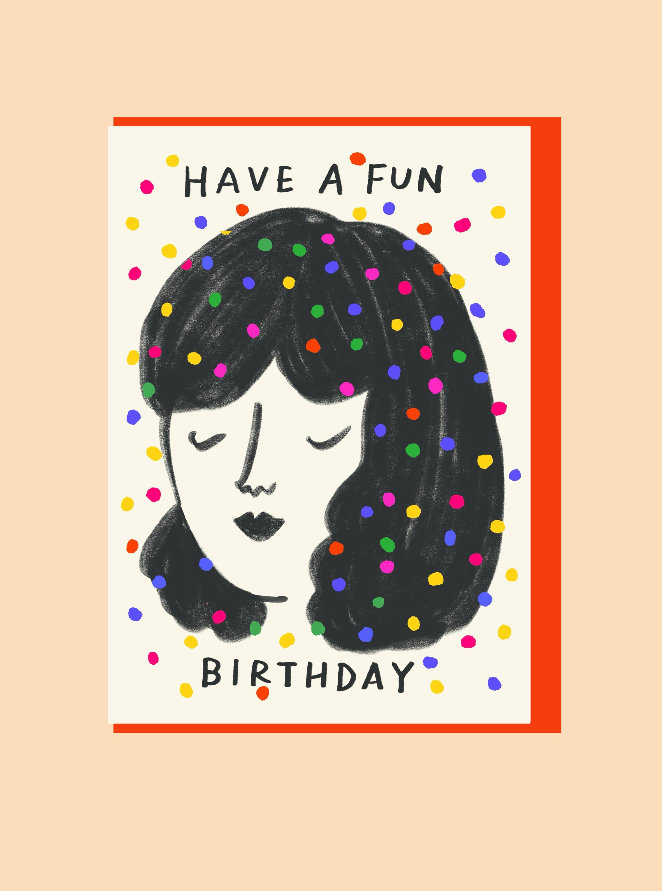 Fun Birthday Girl Greeting Card