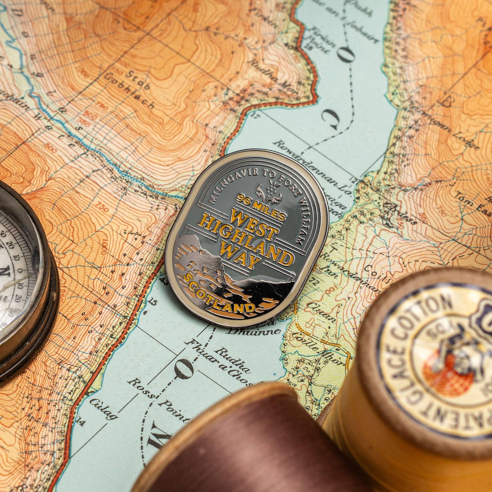 West Highland Way Enamel Pin